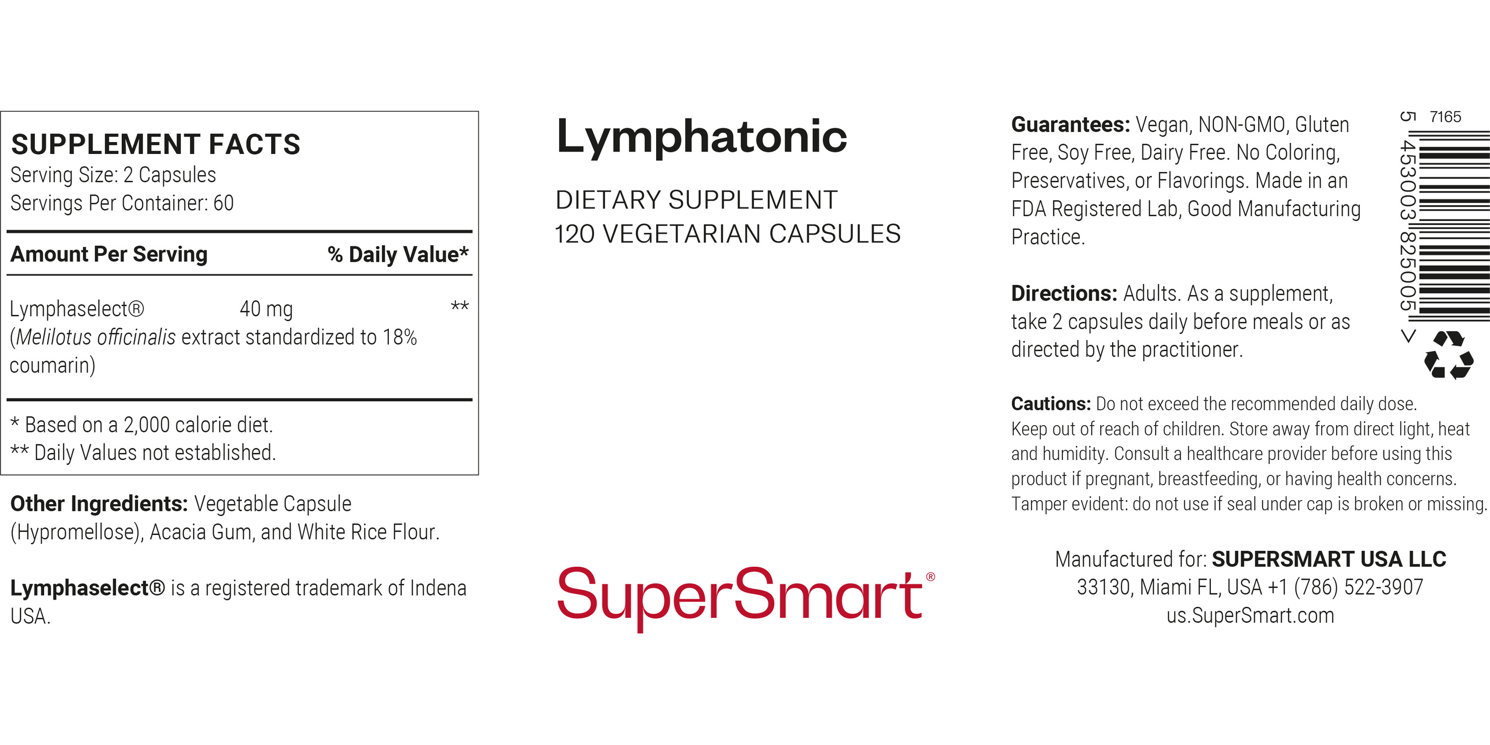 Lymphatonic Supplement