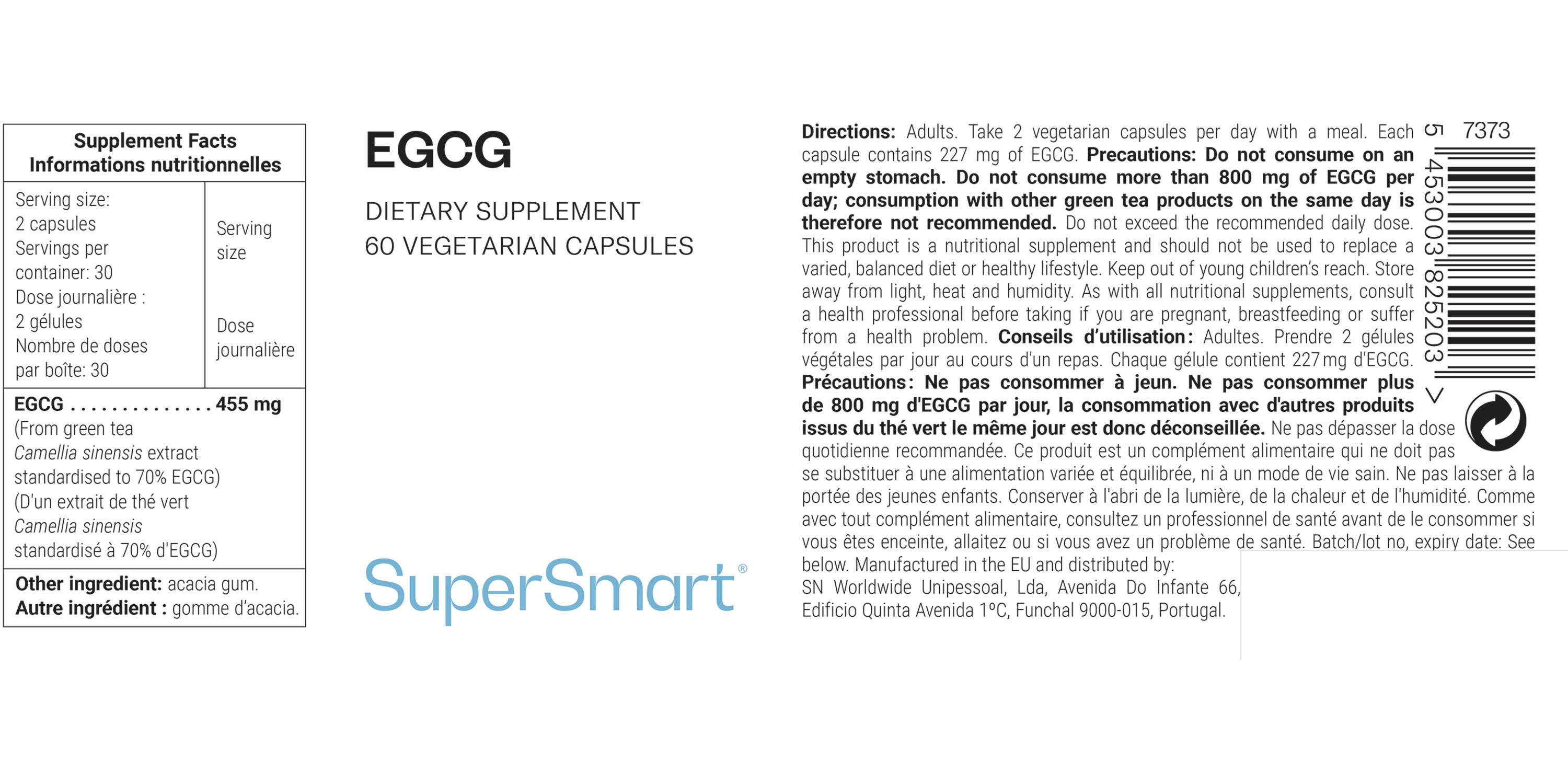 Green Tea EGCG Dietary Supplement