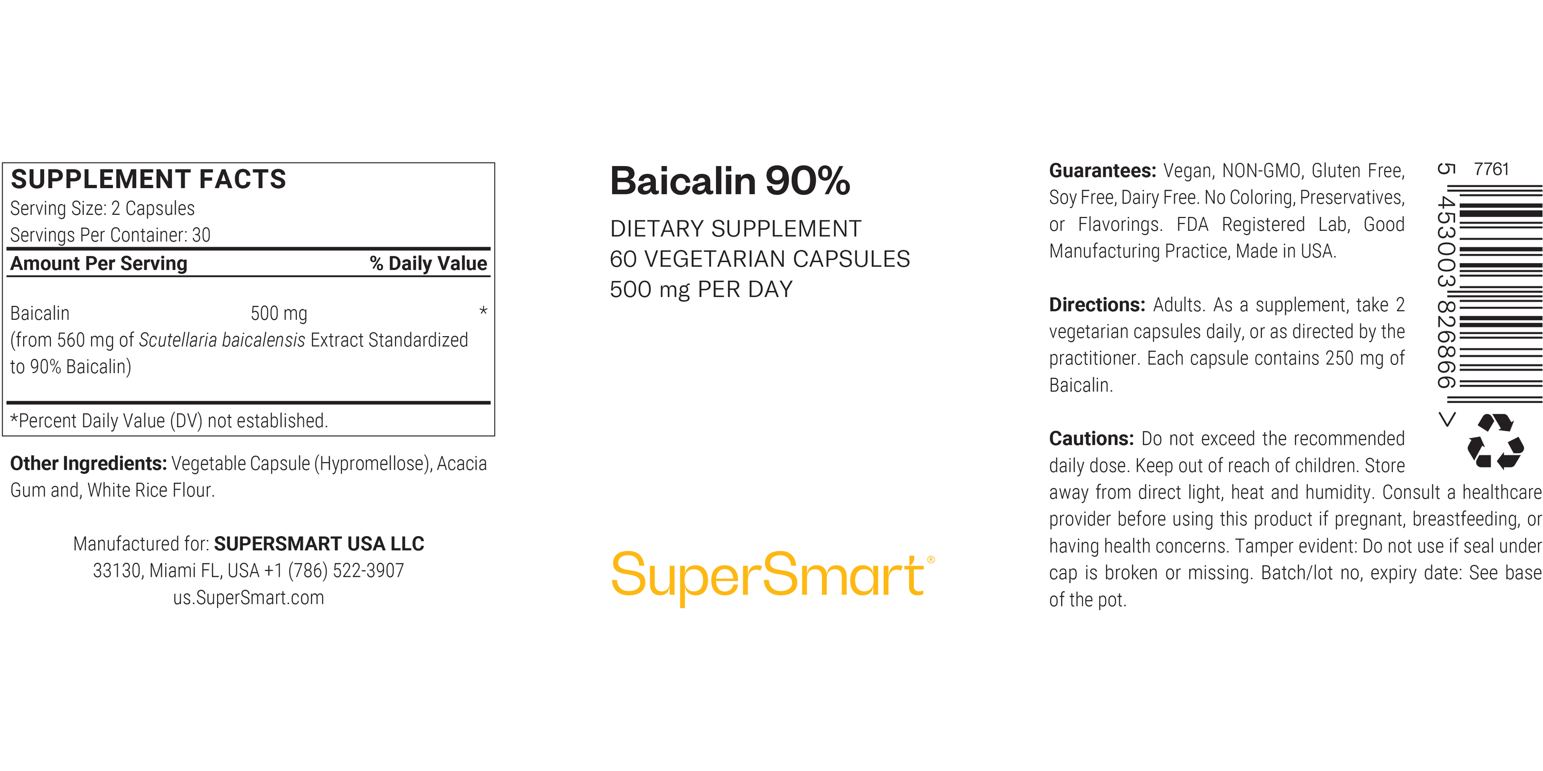 Baicalin 90%