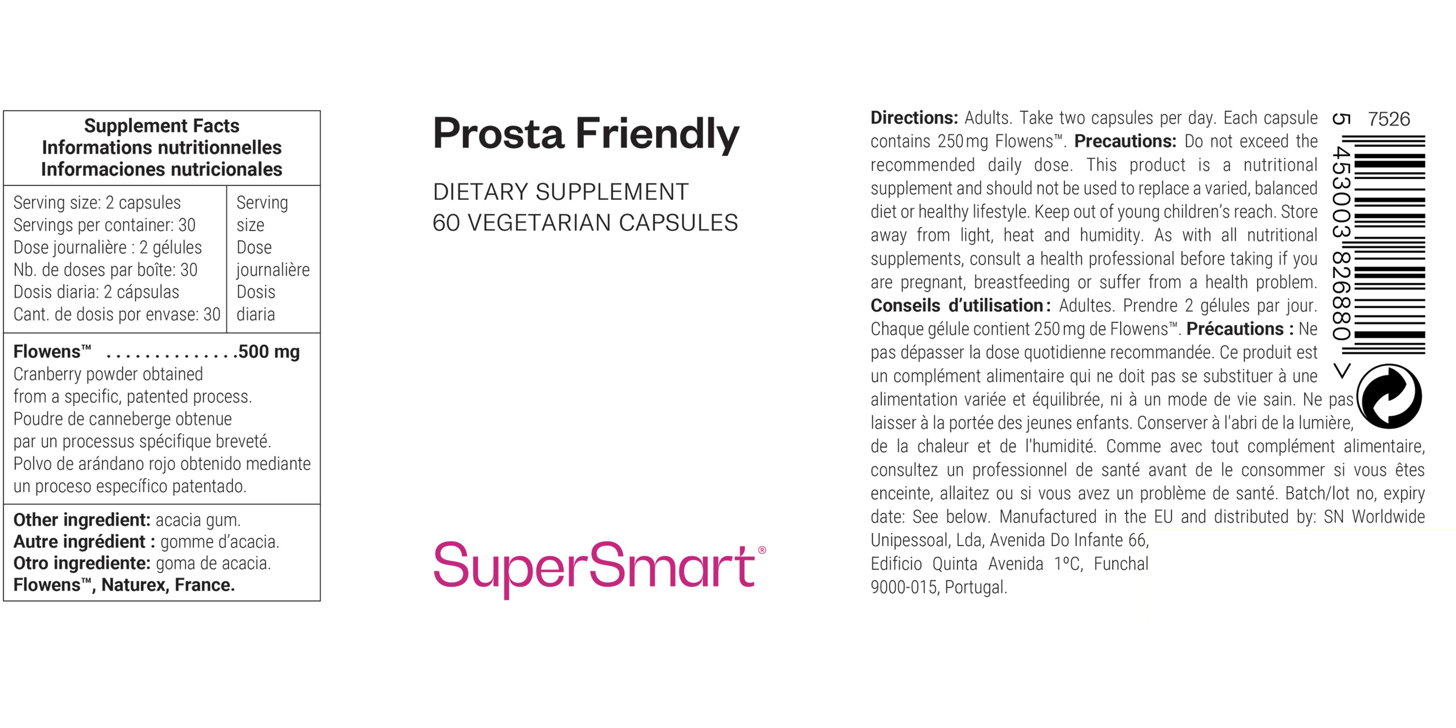 Prosta-Friendly Supplement