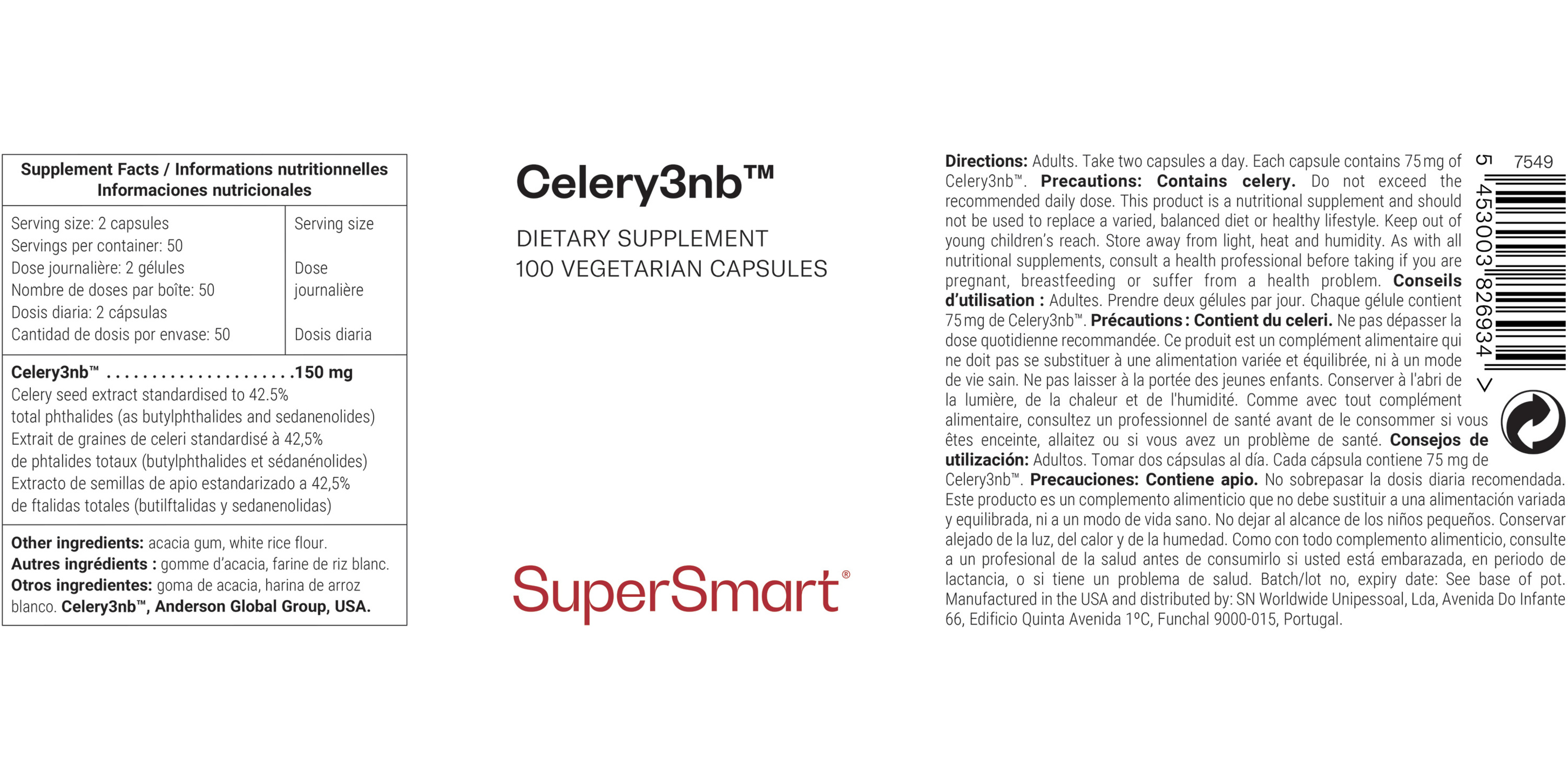 Celery3nb™ Supplement