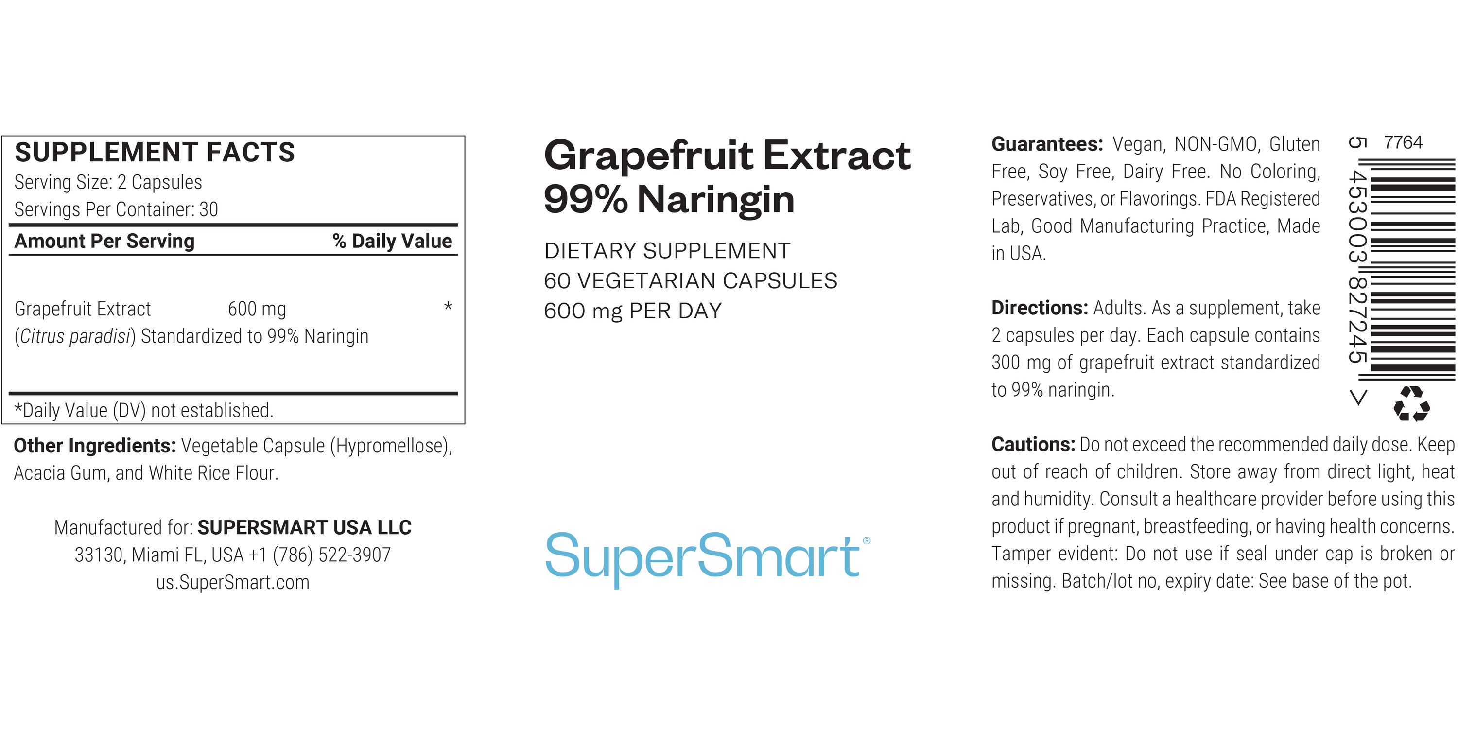 Grapefruit Extract Supplement