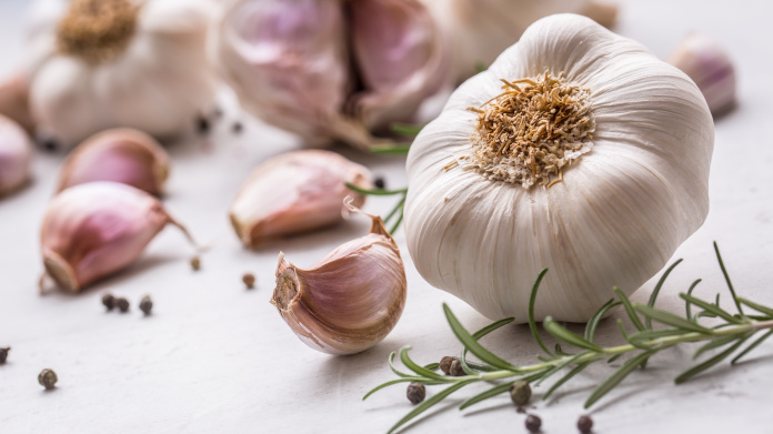 Hypotensive garlic